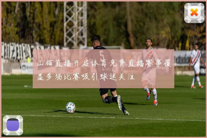 山猫直播开启体育免费直播赛事覆盖多场比赛吸引球迷关注